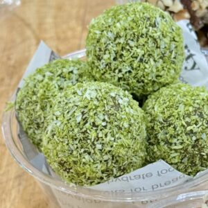 Vegan Energy Balls - Matcha Coconut